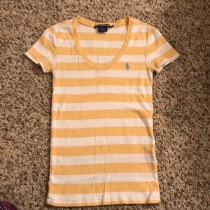 Short Sleeve V-neck- Ralph Lauren